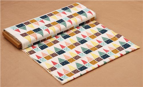 white  'Happy Houses' colourful house organic fabric birch USA  4