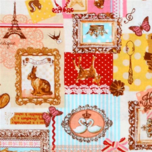white Japanese fabric France picture framing Cosmo 1