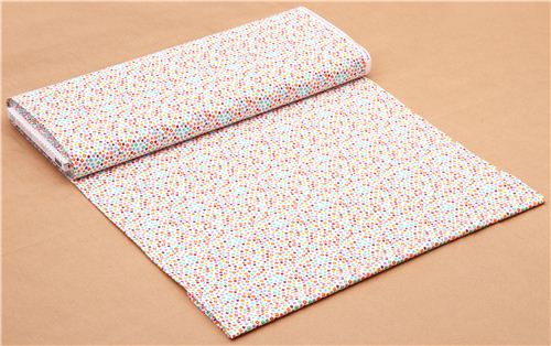 white Mini Ditsy Floral flower fabric by Timeless Treasures Fabric by ...