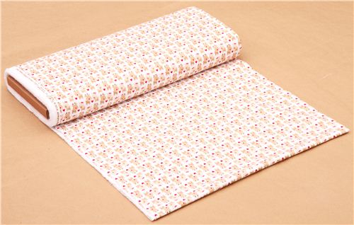 white Riley Blake Xmas flannel fabric Home for the Holidays 4