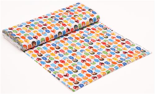 white Robert Kaufman women colorful outfit Little Senoritas 3