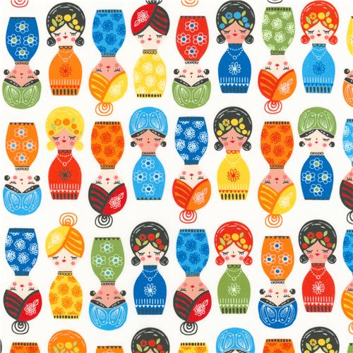 white Robert Kaufmanwomen colorful outfit Little Senoritas 2