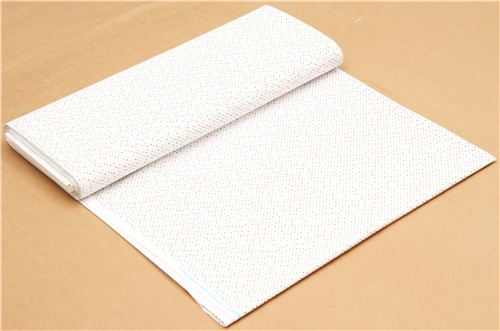 white Timeless Treasures hearts fabric from the USA 3