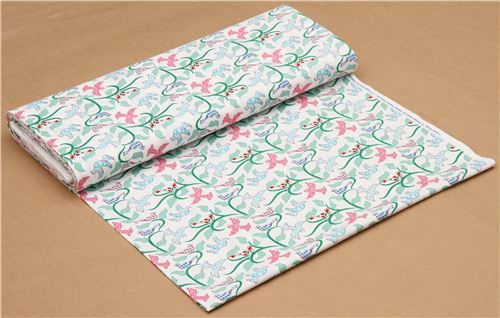 white bird fabric by Timeless Treasures USA 3