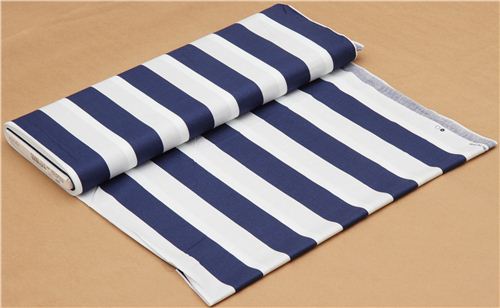 white-blue striped Michael Miller fabric from the USA 3