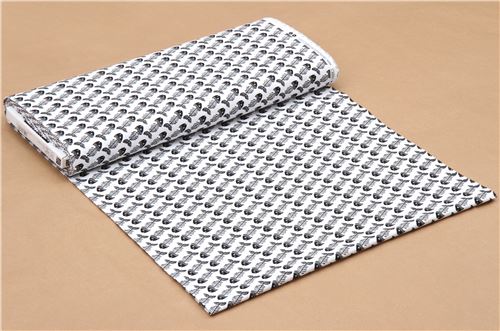 white fabric black fish bone animal Ink & Arrow 3