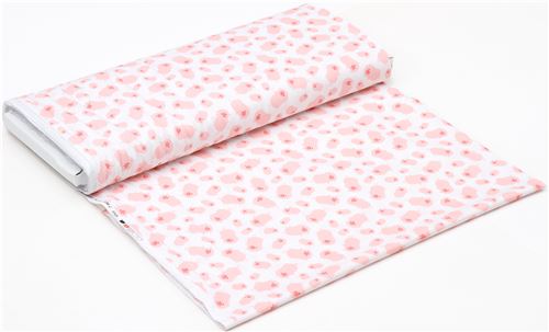 white fabric with pig animal by Timeless Treasures  3