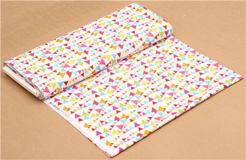 white flag fabric by Timeless Treasures bunting 3