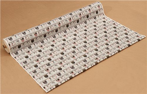white girls in windows oxford fabric par Kokka 3