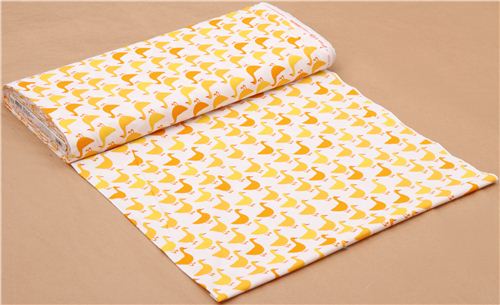 white goose duck fabric Urban Zoologie by Robert Kaufman USA 5