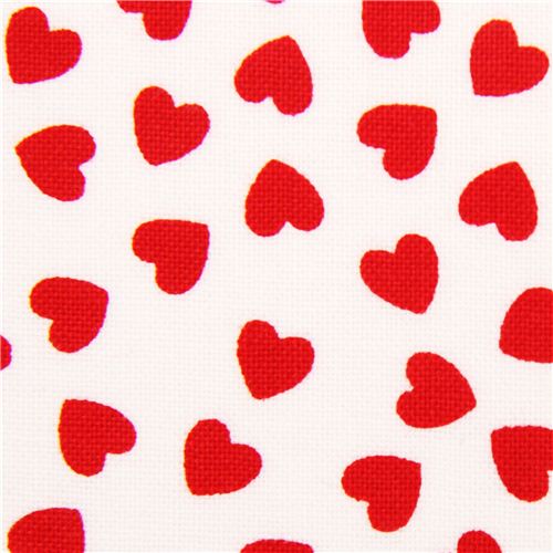 White Hearts Fabric From The Usa Timeless Treasures Fabric By Timeless 