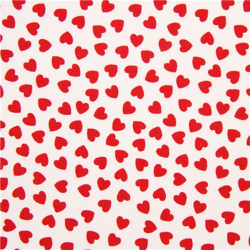 white hearts fabric from the USA Timeless Treasures 2
