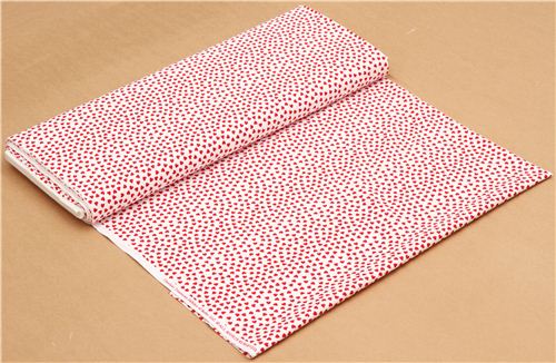 white hearts fabric from the USA Timeless Treasures 3