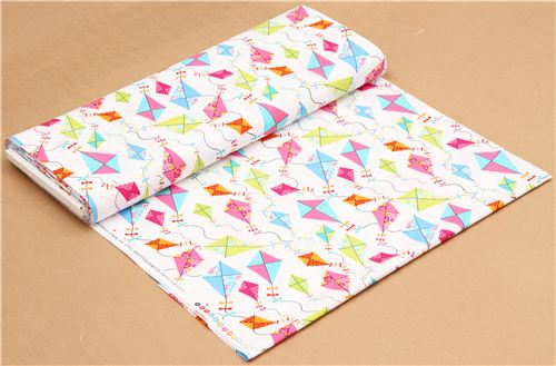 white kite fabric by Timeless Treasures USA 3