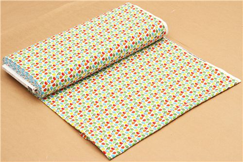 white mini turtle animal flannel fabric Timeless Treasures 3