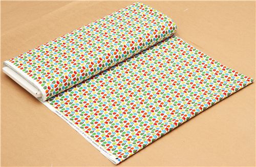 wei�er Mini Schildk�ten Tier Stoff Timeless Treasures 3