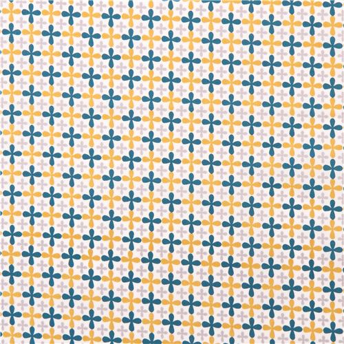 white monaluna mini flower canvas organic fabric Jacks 2