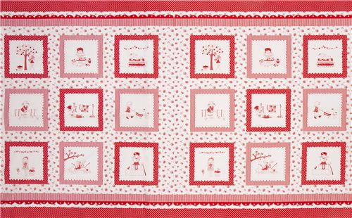 wei�er Paneel Kinder Stoff 'The Simple Life' Riley Blake 4
