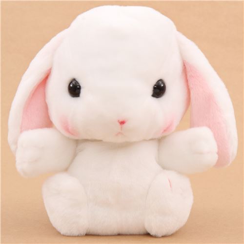 white rabbit plush