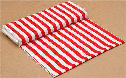 white-red striped Timeless Treasures fabric from the USA 3