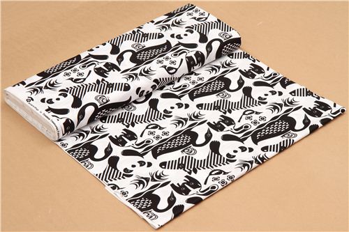 white safari animal fabric by Timeless Treasures USA 3