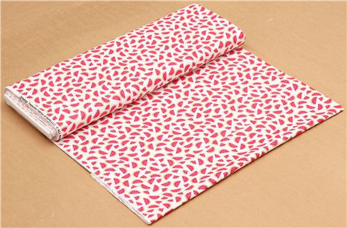 white watermelon fruit fabric Timeless Treasures USA 3