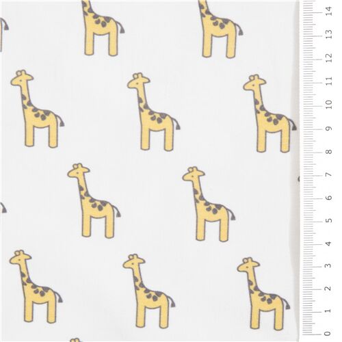 Giraffe jersey outlet fabric