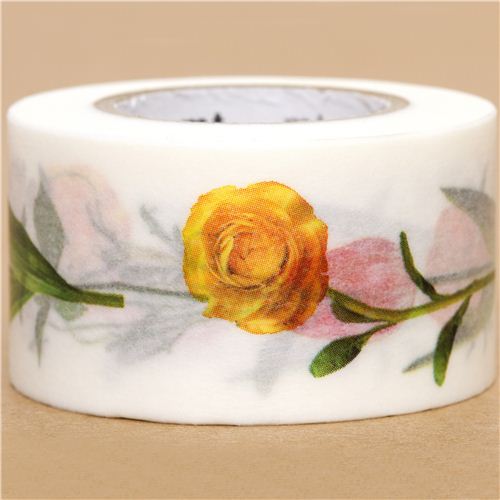 Wide Flower Chain Mt Washi Masking Tape Deco Tape Washi Masking Tapes