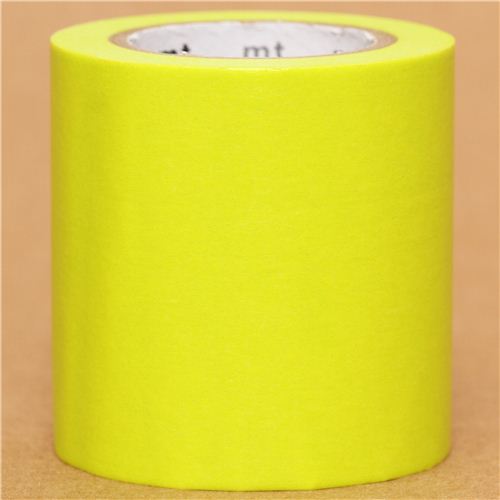 wide lime green mt Casa Washi Masking Tape 5cm deco tape Washi