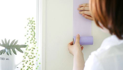 wide mt Casa Washi Tape 20cm polka dots lilac deco tape 3