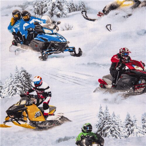Wintersport-Schneemobile aus hochwertigem US Stoff