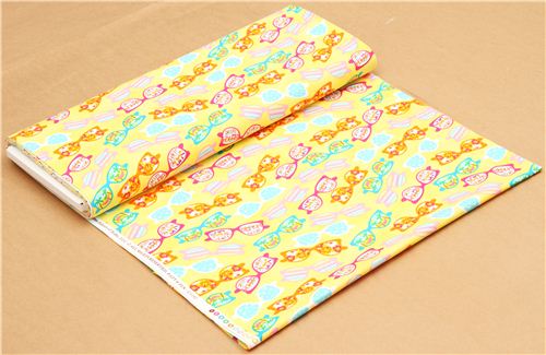 yellow Timeless Treasures summer sunglasses fabric 3