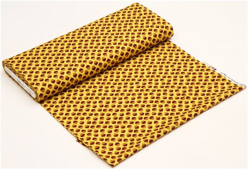 yellow acor nut fabric par Michael Miller USA 3