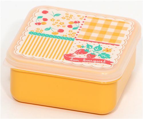 yellow cherry strawberry Bento Box Lunch Box kawaii - Bentos - Bento ...