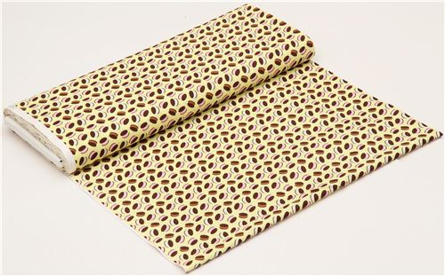 yellow ice cream sandwich fabric by Timeless Treasures USA 3