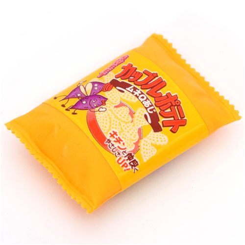 yellow mini snack eraser from Japan by Iwako modeS4u