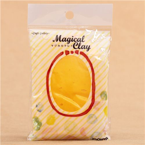 yellow paper clay Magical Clay from Japan - modeS4u