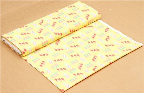 yellow pineapples fruit Timeless Treasures fabric from USA 3