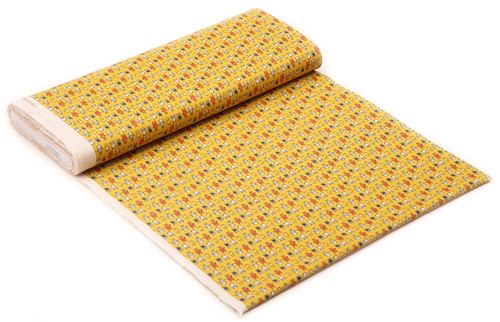 yellow small panda chick cat animal Canvas fabric Kokka Japan 3
