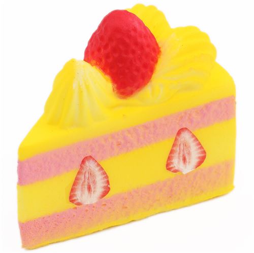 yellow strawberry shortcake kawaii squishy - modeS4u