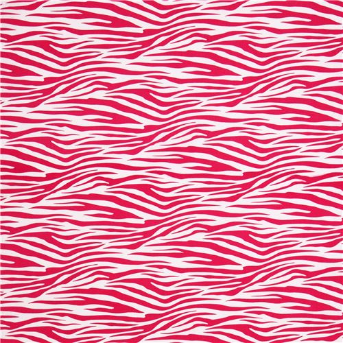 zebra print animal fabric Metro hot rosa Robert Kaufman 2